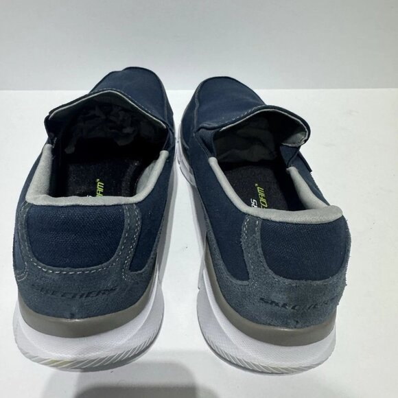 Skechers Mens Equalizer Mind Game Slip On Navy Size 10.5 M